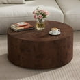 thumbnail image 2 of Uforic 16''H Burl Wood Coffee Table, Natural Coffee Side Table For Living Room Bedroom, Brown, 2 of 9