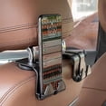 thumbnail image 4 of 2 Pieces Automotive Hooks Set, Headrest Hooks Set, Each with Two Hooks, Phones Bracket Car Back Seat Bags Clothes Umbrella Hangers Car Accessories, 4 of 9