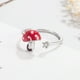 thumbnail image 5 of ColoMX Anillo creativo de hongos anillo abierta personalizado anillo de dedos ajustable, 5 of 8