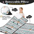 thumbnail image 3 of Football Terms and Icons Pattern Toddler Nap Mats for Kids Preschool,Sleeping Mat Bag or Kids,Toddler Sleeping Bag,Toddler Nap Mat or Daycare, 3 of 6