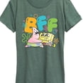 thumbnail image 3 of Spongebob Squarepants - Bff Patrick - Women's Short Sleeve Graphic T-Shirt, 3 of 6