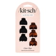 thumbnail image 3 of Kitsch Recycled Plastic Classic Claw Clips, Black, 6 ct (6 Pack), 3 of 8