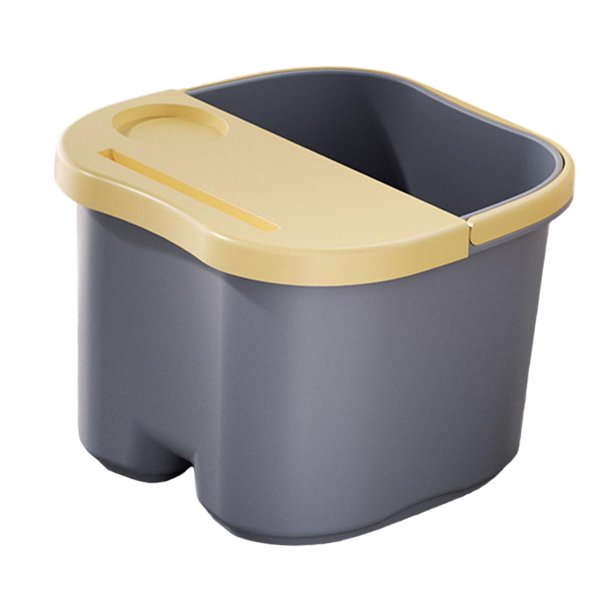 Lavabo para pies, bañera de hidromasaje para dormitorio, spa de pies, lavabo para pedicura en casa. azul