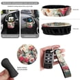 thumbnail image 6 of KUIFORTI Peony Print Car Seat Cover Set Wear-Resistant 15 Pack Automotive Front Seat & Bench Back Seat Cover Comfortable Breathable All-Season Protection for Truck SUV, 6 of 7