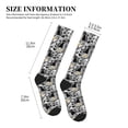 thumbnail image 2 of Compression Socks for Women and Men - halloween cat Compression Socks Circulation for Workout, 2 of 8