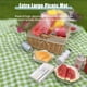 thumbnail image 4 of Manta de picnic de 6.5 x 5 pies para exteriores, extragrande, plegable, para picnic, impermeable, a prueba de arena, para jardín, con asa, para acampar, senderismo, pesca yeacher  Tipo 1, 4 of 6