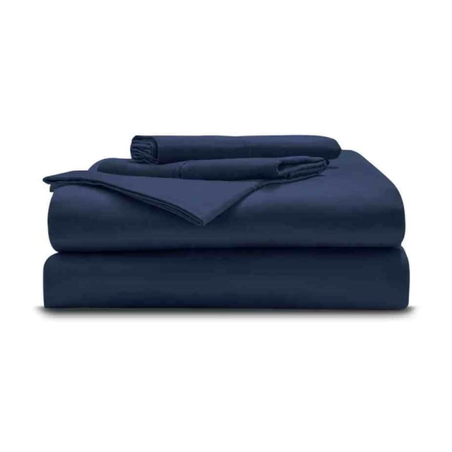 Juego de Sabanas Polo One Solid Tamaño Individual Color Azul Pizarra