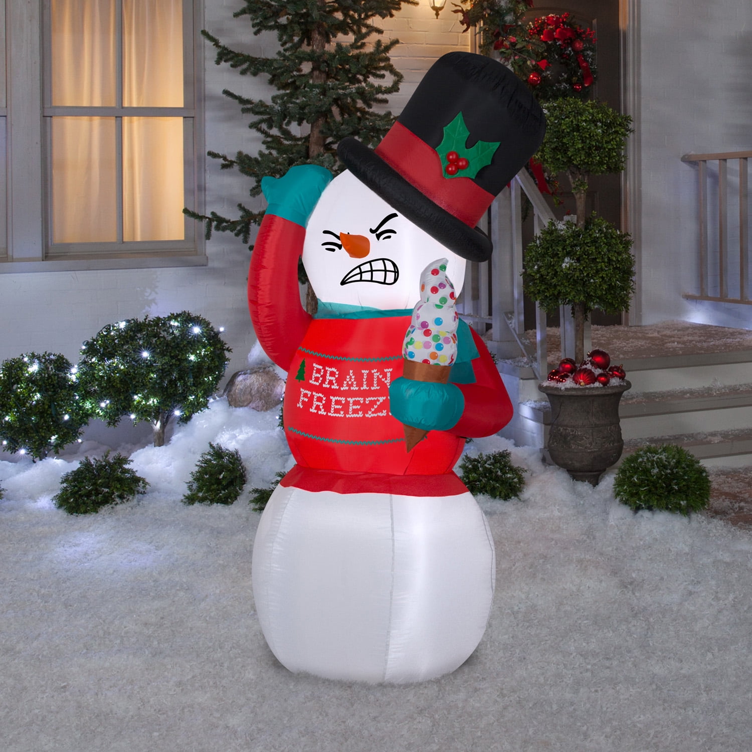 Buy Gemmy AirblownShivering Snowman Online at Lowest Price in India. 654476872