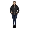 thumbnail image 3 of CHAMARRA PARA DAMA CON INTERIOR DE POLAR London Rock 134915, 3 of 6