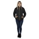 thumbnail image 3 of CHAMARRA PARA DAMA CON INTERIOR DE POLAR London Rock 134915, 3 of 6