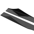thumbnail image 5 of Ikon Motorsports Compatible with Universal 75 Inches Side Skirt Extension Splitter Lip Carbon Fiber CF, 5 of 7