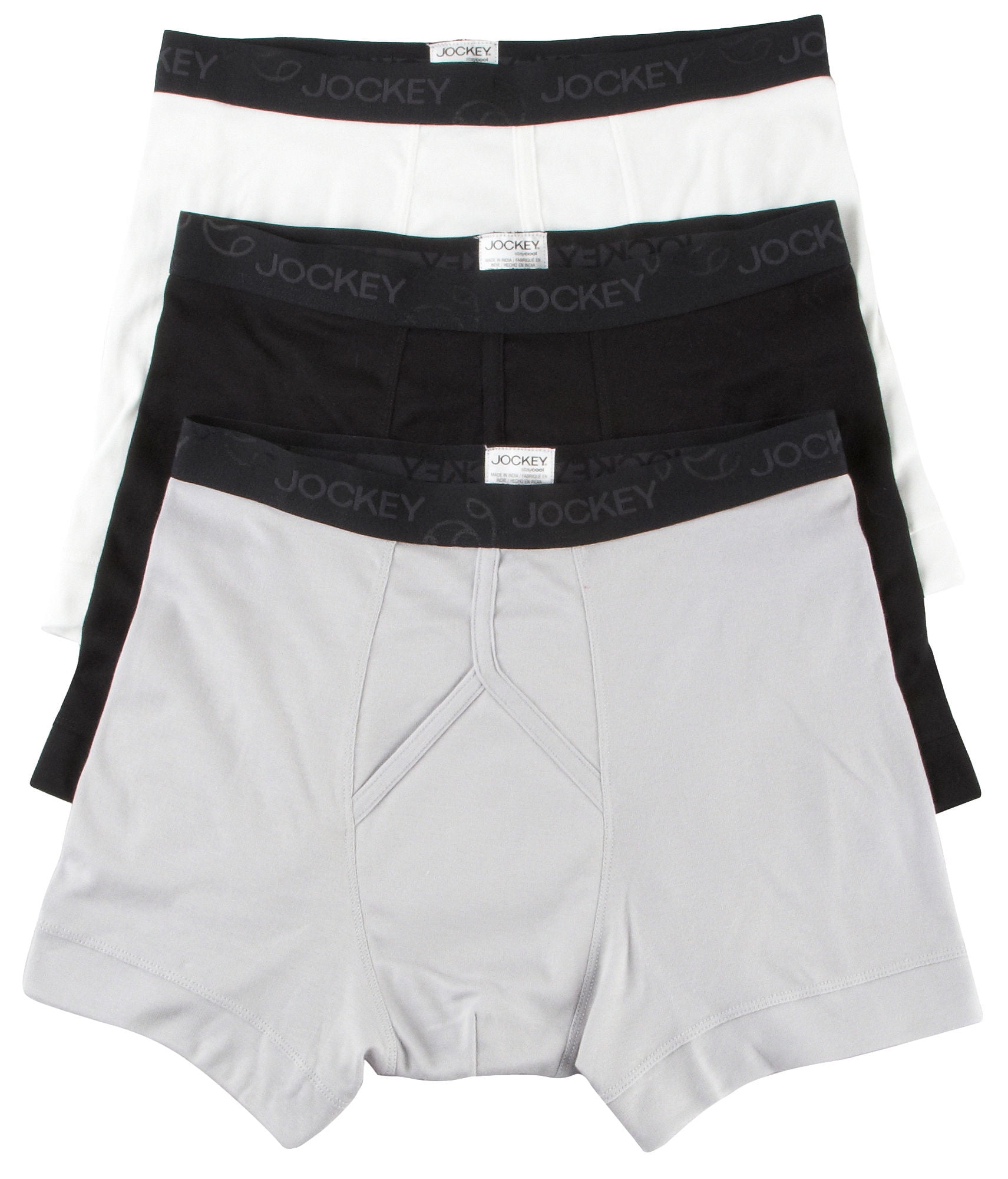 Jockey Men's Underwear Staycool Boxer Brief 3 Pack