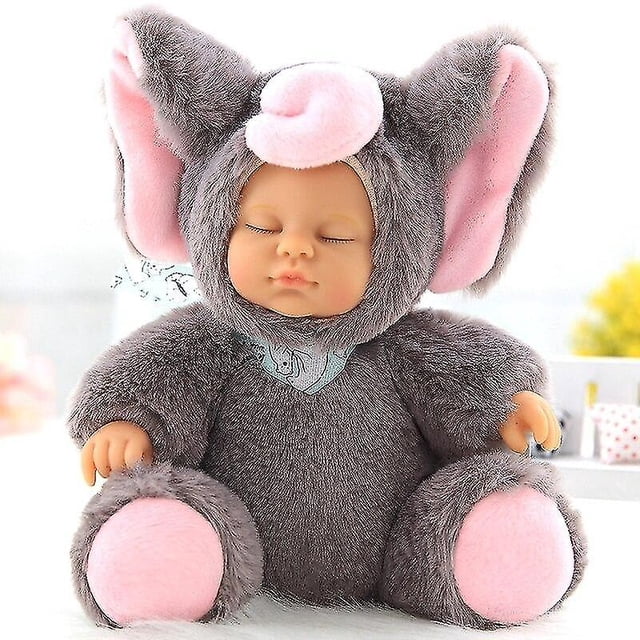 Set de regalo para bebés HUOGUO Simulation Reborn Doll, juguete de peluche de 17 cm