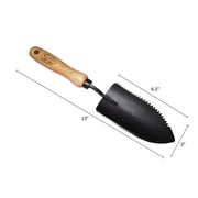 DeWit Welldone, Metal, Black Serrated Gardening Trowel