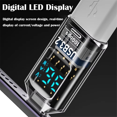 thumbnail image 3 of 1PC Digital LED Display USB 3.2 Adapter 36-60W 10Gbps Laptop Type-C Converter Data Transmission A-M to A-F, 3 of 5