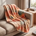 thumbnail image 6 of Flannel Throw Blanket, Soft Decorative 59 x 39 inch Lightweight Cover for Sofa, Bed, Chair, Bedroom, Living Room, Reading Nook, Travel & Everyday Cozy Relaxation at Home, 6 of 7