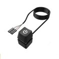 thumbnail image 1 of Computer Desktop Switch Start Power Button Extension Cable 5M Black, 1 of 5