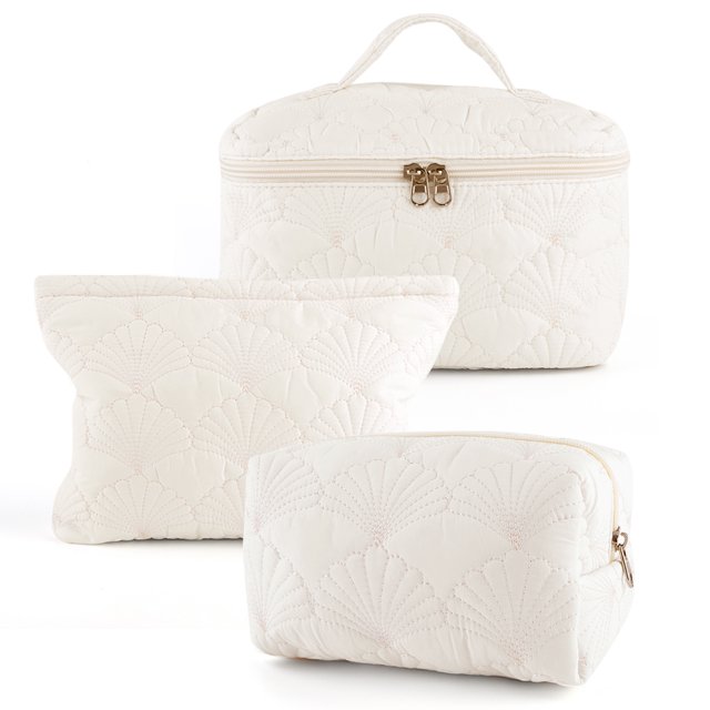 Organizadora Maquillaje 1/2/3 Uds Acolchada Bolsas Simples Estéticas