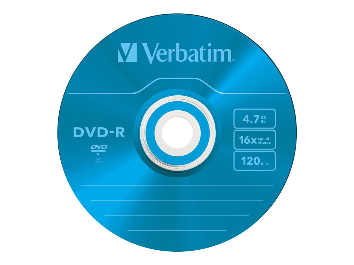 Verbatim Colours - 5 x DVD-R - 4.7 GB 16x