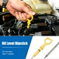thumbnail image 3 of Unique Bargains Engine Oil Level Indicator Dipstick for Kia Rio 2006-2011 No.26611-26000 Yellow, 3 of 7