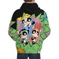 thumbnail image 6 of The Powerpuff Girls Mens Active Sweatshirts Cozy Hoodie 3d Graphic Sweater Casual Winter Clothes Tops Coat Medium, 6 of 7