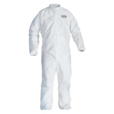 Kleenguard Ultra Coveralls - KLEENGUARD 41496 Disposable Coveralls,3XL,Elastic,PK25