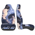 thumbnail image 4 of SKZ Stray Korea Ki Car Seat Cover Front Seats Full Set of 2 Vehicle Seat Protector Fit Cars, Sedan, Truck, SUV, Van, 4 of 8