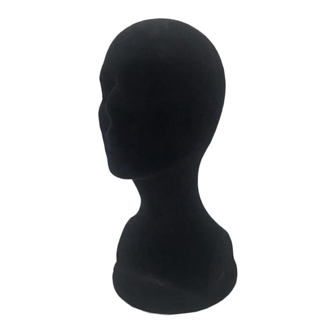 Xuanheng Mousse Mannequin Tête - Support de Base pour Afficher Chapeau, Lunettes - 04