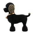 thumbnail image 1 of Estatua de resina con cuentas de perro para escritorio, mesa de comedor, centro de mesa, adorno de cachorro Negro, 1 of 9