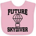 thumbnail image 3 of Inktastic Future Skydiver Boys or Girls Baby Bib, 3 of 4