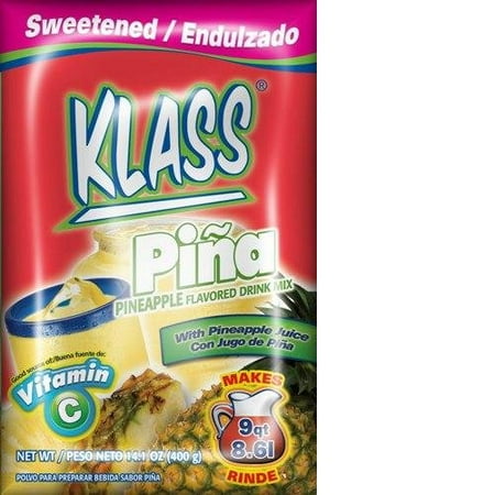 Klass Aguas Frescas Pineapple Flavored Drink Mix, 15.9 oz - Walmart.com
