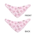 thumbnail image 3 of Naloa Cute Pig Dog Bandana Large and Small-Dog Scarf Bib Handkerchief Accessories for Dogs and Cats(S-L)-Small, 3 of 5