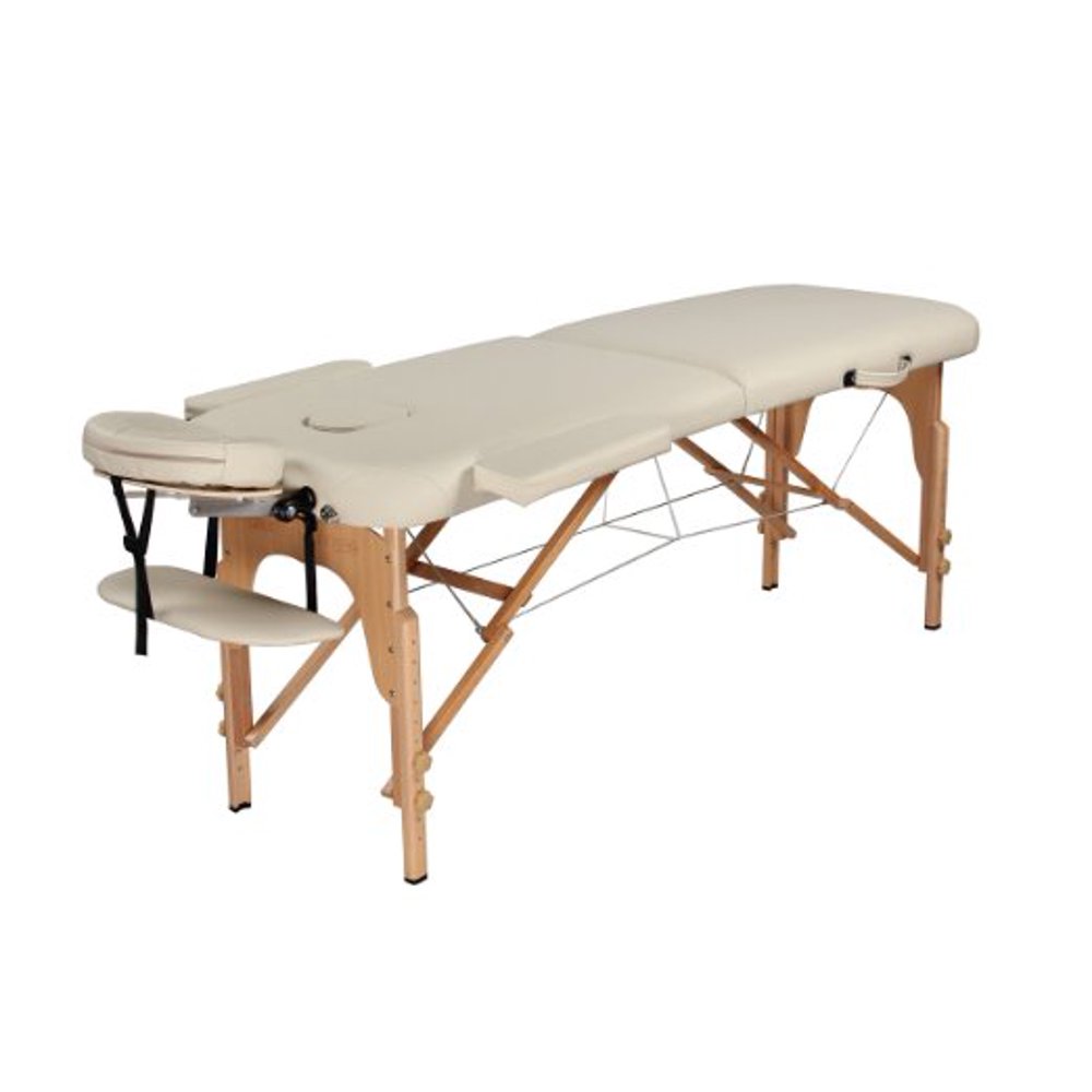 Heaven Massage Ultra lightweight Cream Portable Massage Table Fits in
