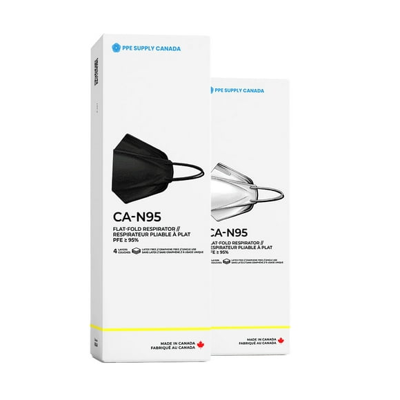 Masque Respiratoire N95 Fabriqué en Canada (Grand)