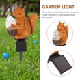 thumbnail image 3 of Lámpara de jardín solar decorativa 1PC Lámpara de jardín al aire libre LED Luz de jardín (naranja), 3 of 6