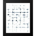 thumbnail image 2 of Vess, June Erica 15x18 Black Modern Framed Museum Art Print Titled - Indigo Ink Motif VII, 2 of 5