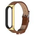 thumbnail image 1 of Correa Para Xiaomi Mi Band 8/9/10 Piel Y Acero Inox +1 Mica, 1 of 5