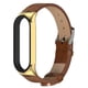 thumbnail image 1 of Correa Para Xiaomi Mi Band 8/9/10 Piel Y Acero Inox +1 Mica, 1 of 5