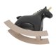 thumbnail image 5 of Artesanía De Escultura De Caballo, Estilo Minimalista, Pintada A Mano, Estatua De Caballo Balancín, Material De Resina, Decorativa, Práctica Para Habitación Para Estante ANGGREK Artesanía de escultura de caballo, 5 of 8
