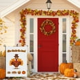 thumbnail image 5 of Hello Thanksgiving Yard Flag Pumpkin Outdoor Garden Decor 28x40 Inches, Double-Colored Cute Pie Happy Thanksgiving Porch Flag Decoration for Garden Farmhouse Porch Backyard, 5 of 6