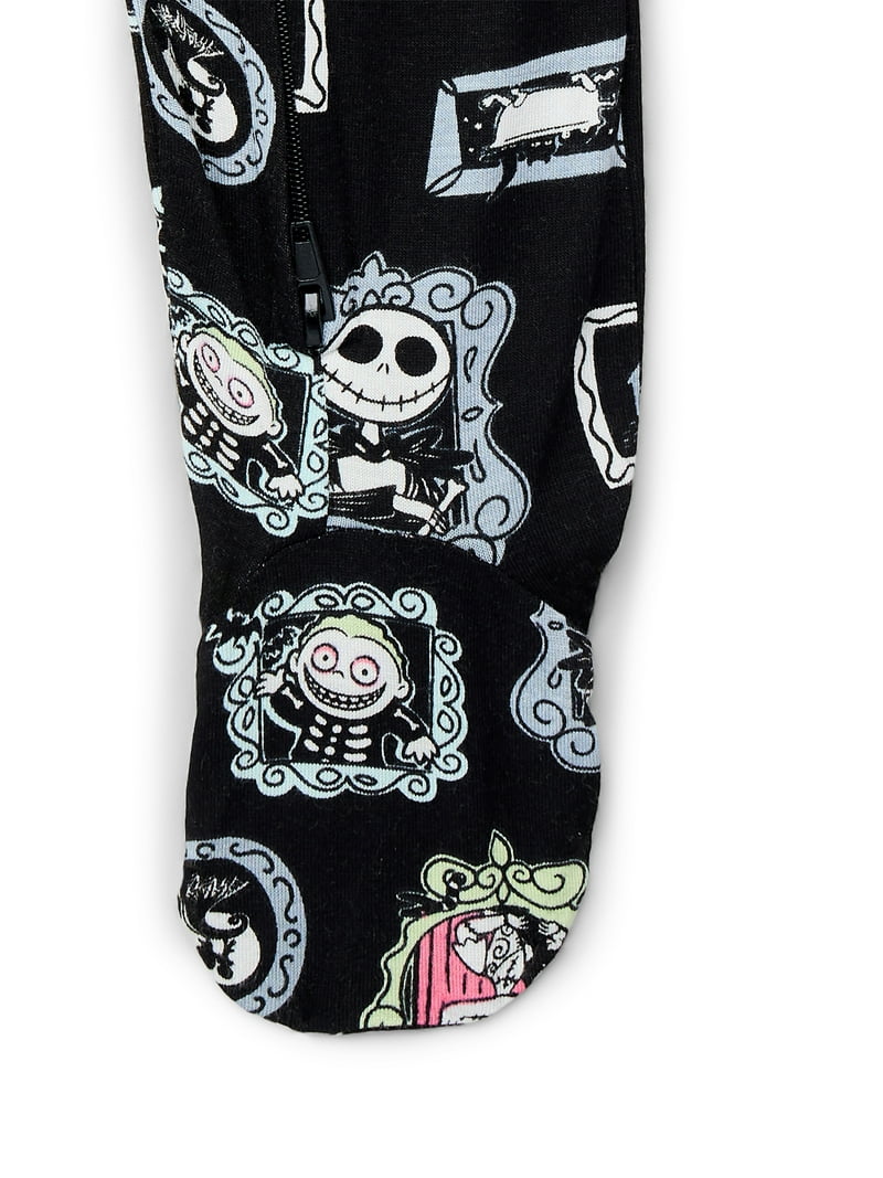 Nightmare Before Christmas Baby Boys or Girls Two-Way Zip Front