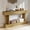Oak, variant on HOMCOM 63 Inch Long Console Table, Vintage Entryway Table, Oak