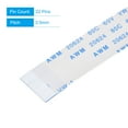 thumbnail image 3 of Uxcell FFC Ribbon Flat Flexible Cable 22 Pin 0.5mm 100mm (B Type) for LCD Laptop 10 Pack, 3 of 5