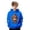 Blue, variant on Kids Boys Hoodies Christmas Cow Print Cute Long Sleeve Hooded Sweatshirt Casual Pullover Soft Jacket For Kids Navy 9-10 Years
