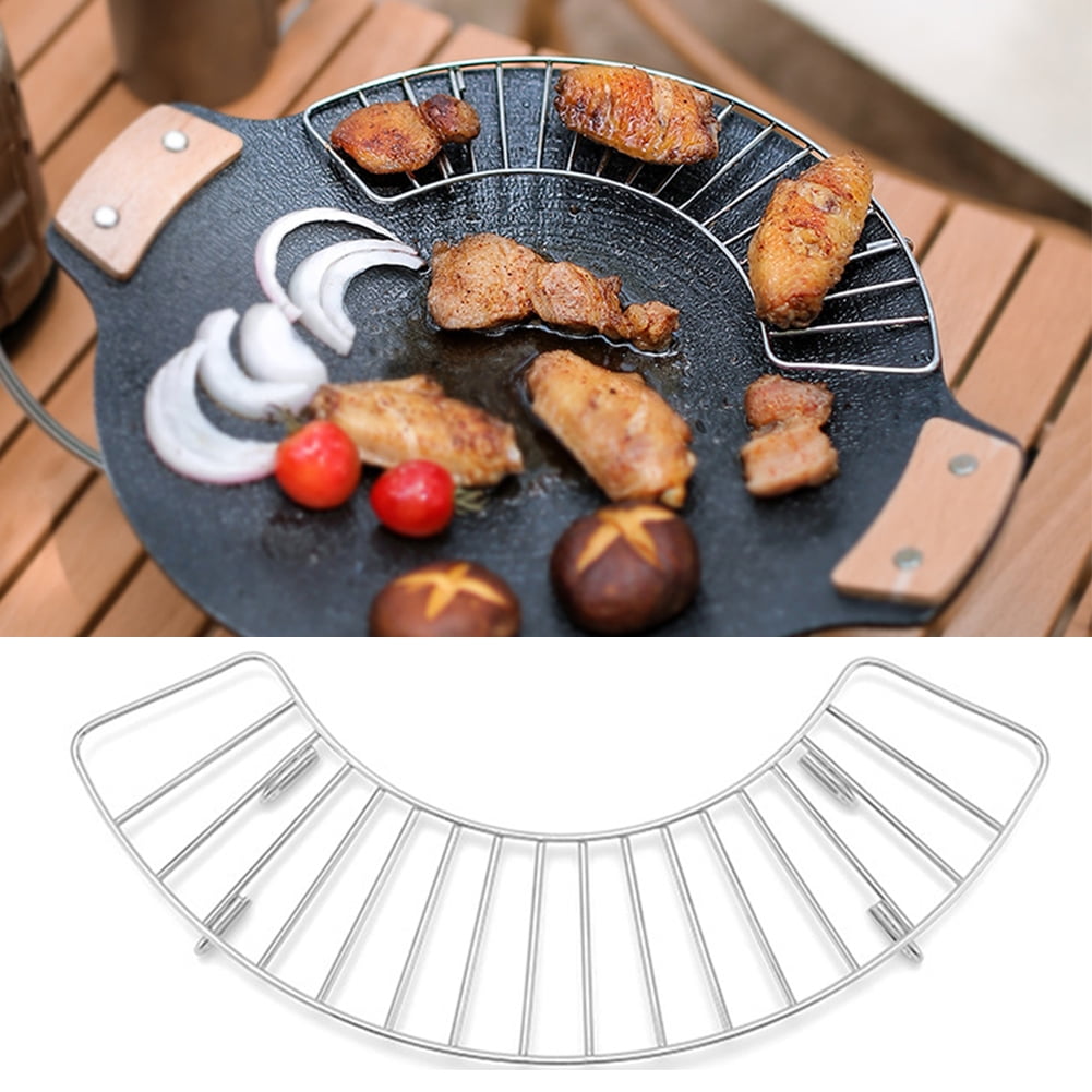 shenmeida Stainless Steel Oil Drain Frying Rack Semi-circular Oil Drain ...