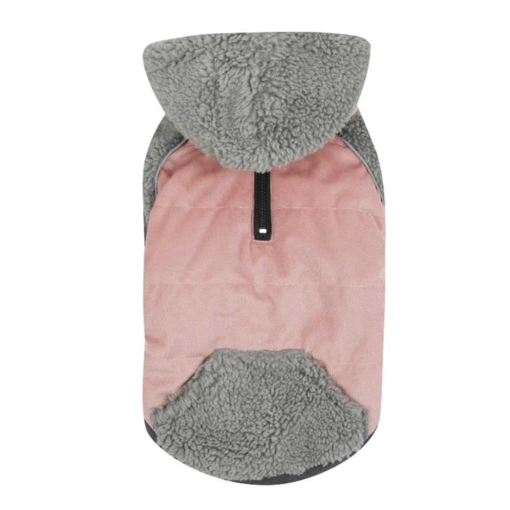 Elaydool Winter Fleece Dog Jacket Warm Pet Clothes DoubleSided