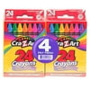 Cra-Z-Art Classroom Pack 24 Count Crayons (96 Total Crayons)