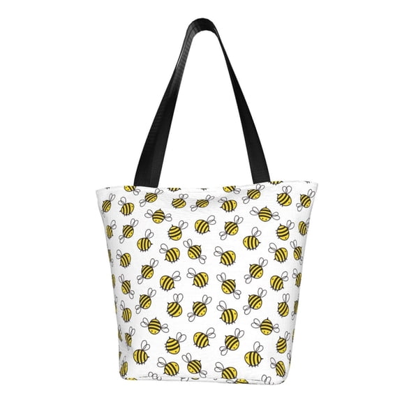 Easygdp Cute Little Bee Shoulder Bags for Women,Crossbody Bags Shoulder Purse Handbag for Women