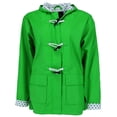 thumbnail image 1 of I5 Apparel Kid's Hooded Rain Slicker Jacket with Toggle, 1 of 4