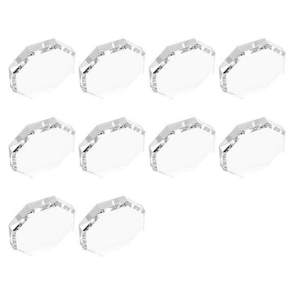 LINFANG 10 Pack Glass Pattern Weights Kit Versatile Portable Sewing Fabric Weights Set Stable Cloth Dressmaking Pattern Making Tool for Cutting